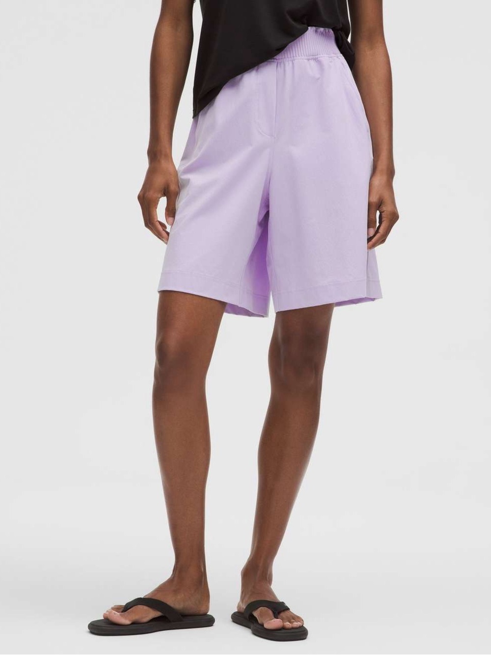 Lululemon Stretch Ruffle Waist High Rise Short 9” inseam
